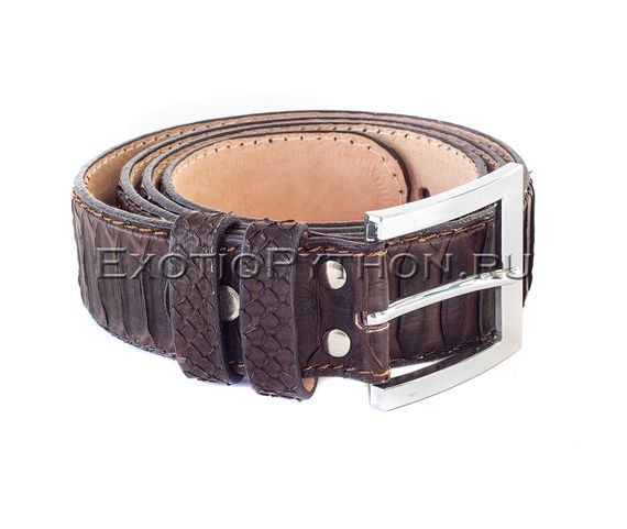 Ремень из кожи питона AC-52