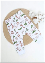 Штанишки д/новорожд. Ш-15/4 р.68 "Колобок-4" белый (Ивашка)