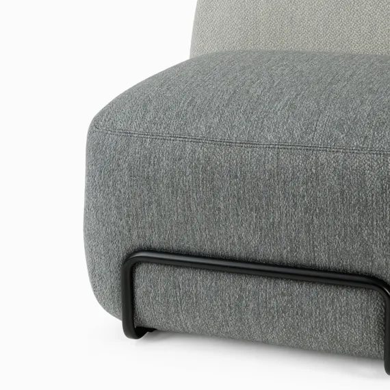 Лаунж-кресло Zeno серое