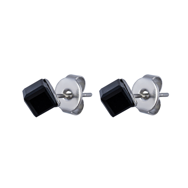 Серьги пусеты Fiore Luna  Black SWE2127/1 BL S