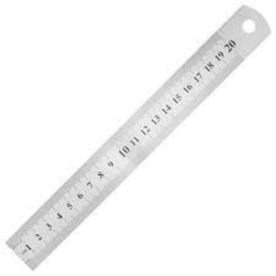 Линейка металл. 20см Брауберг 210631