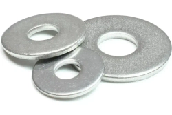 Шайба М6 увеличенная оцинкованная кузовная - 100 шт.