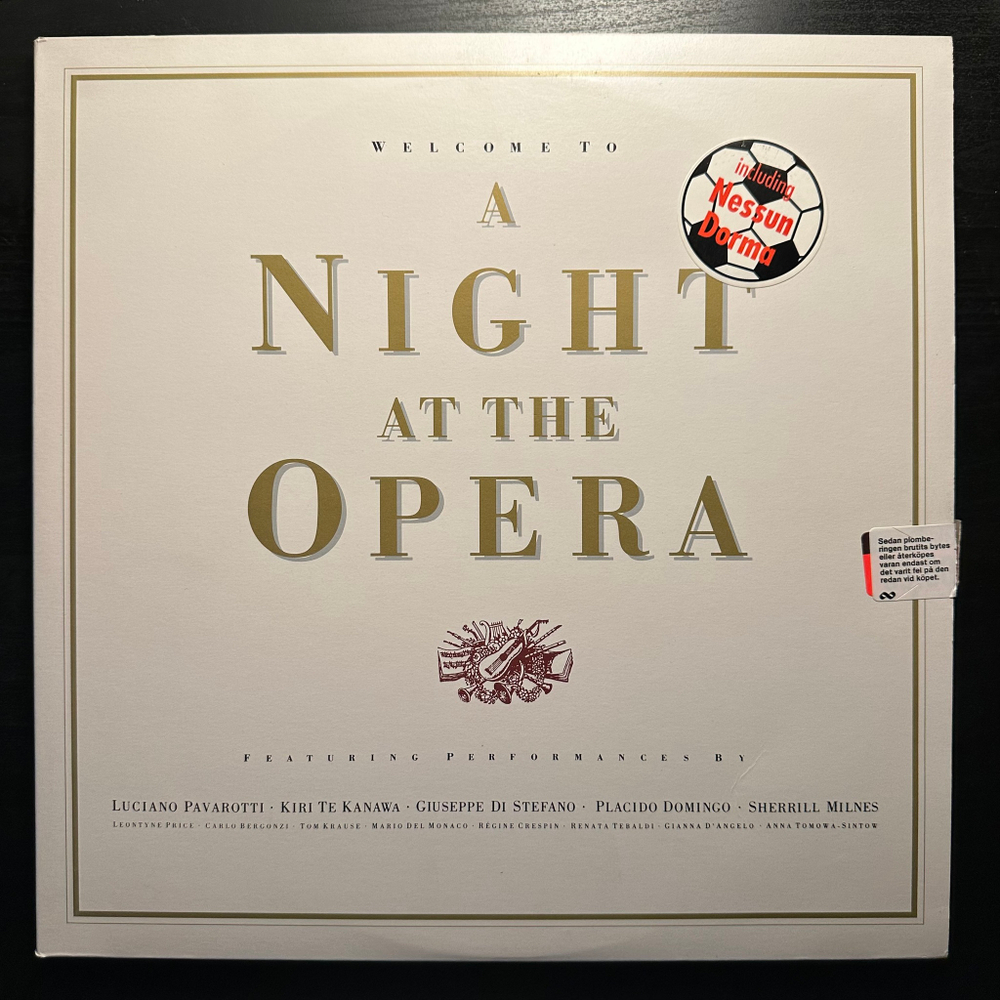 Сборник Welcome To A Night At The Opera 2LP (Англия 1990г.)