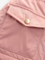 Куртка утепленная с капюшоном для девочки Next Q81-815, Розовый