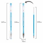 Ручки гелевые НЕОН BRAUBERG "EXTRA", НАБОР 6 ЦВЕТОВ, узел 0,7 мм, линия 0,5 мм, 143911