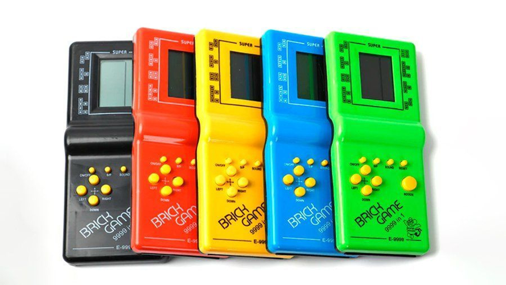 Классический портативный ретро Тетрис MyPads игровая приставка встроенных игр 23 игра нашего детства