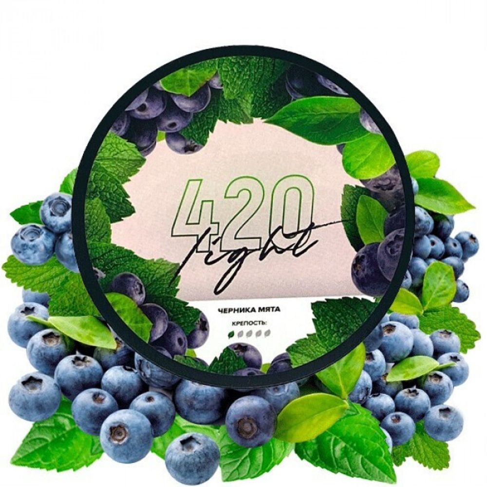 420 Light Line - Blueberry Mint (250g)