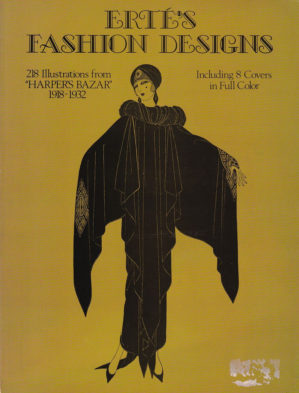 Рисунки Эрте: модные иллюстрации для журнала Harper's Bazaar 1918-1932 гг.