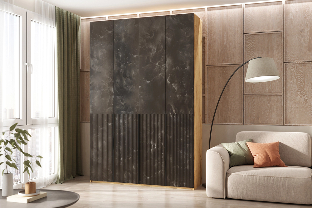 Шкаф Марвэл 4-х створчатый