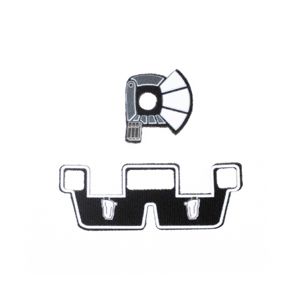 Комплект тканевых аксессуаров для клонов коммандеров (Цвета в ассортименте)