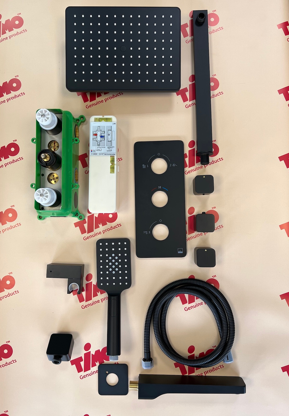 Душевая стойка Timo Helmi SX-1170/03 черный