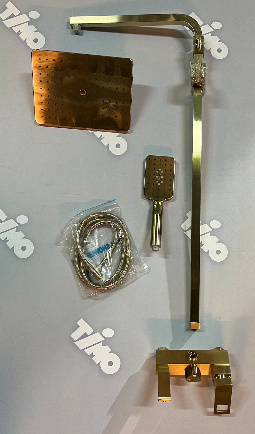 Душевая стойка Timo Briana SX-7130/17 золото матовое
