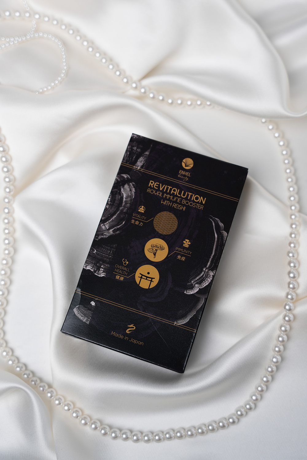 Иммунобустер с грибами Рейши Revitalution Royal Enhel Beauty (15 саше)