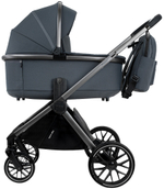 Детская коляска Pituso Mayla Plus 3 в 1 с автокреслом Baesa Black Graphite