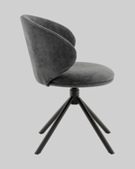 Стул Труфальд велюр темно-серый