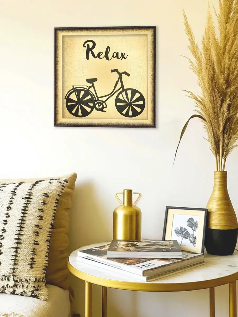 Панно на стену для интерьера 35*35 см