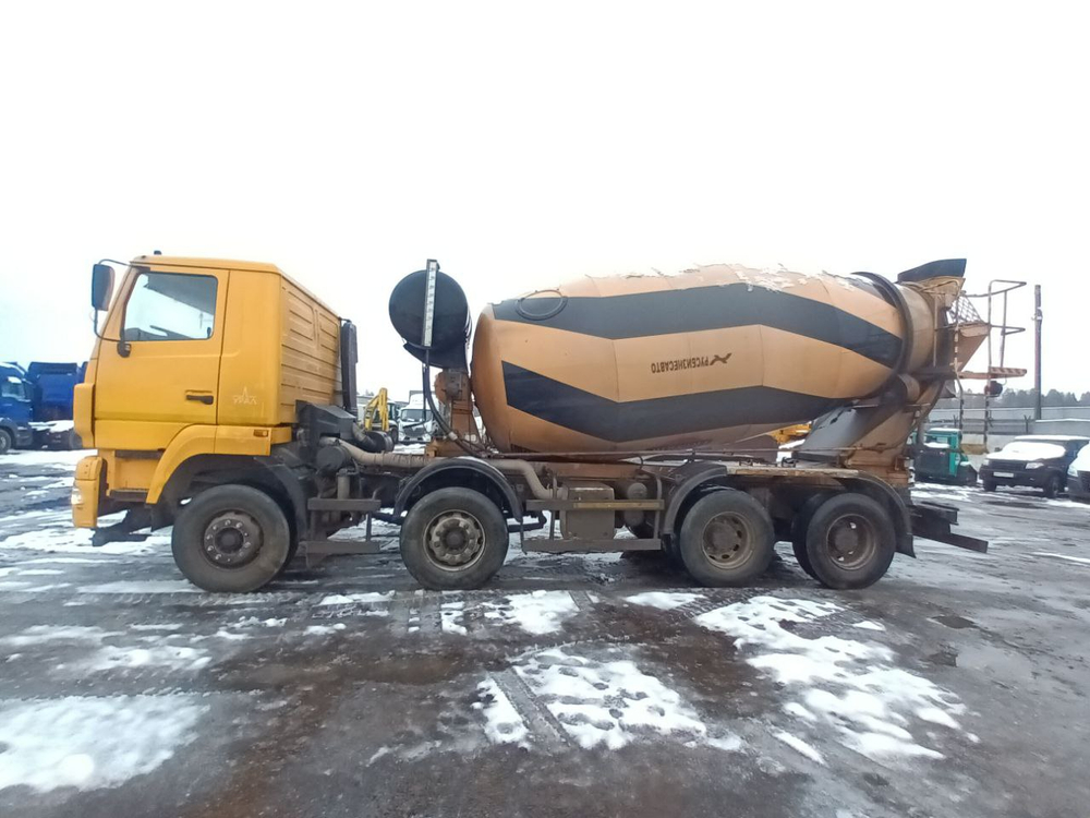 TIGARBO 6936* на шасси МАЗ 6516 8x4 Автобетоносмеситель 69367P (Дизельный, 11,6 л, 423 л.с., МТ)