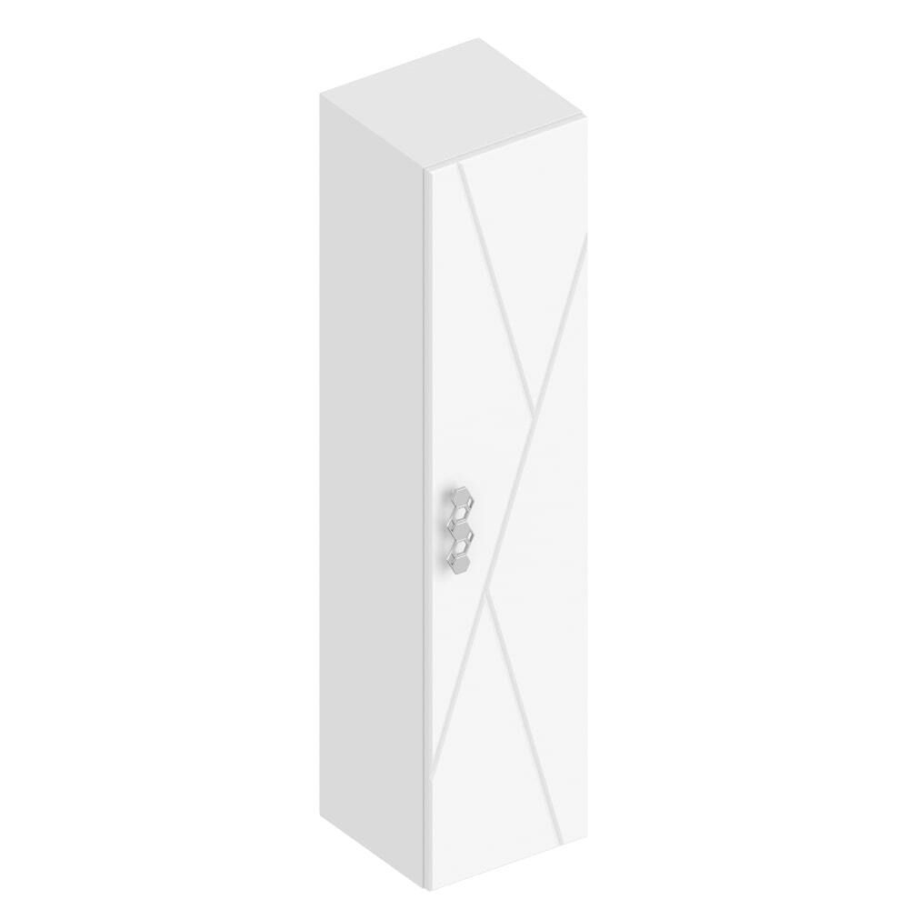 Шкаф 1-ств малый (Белый лофт)