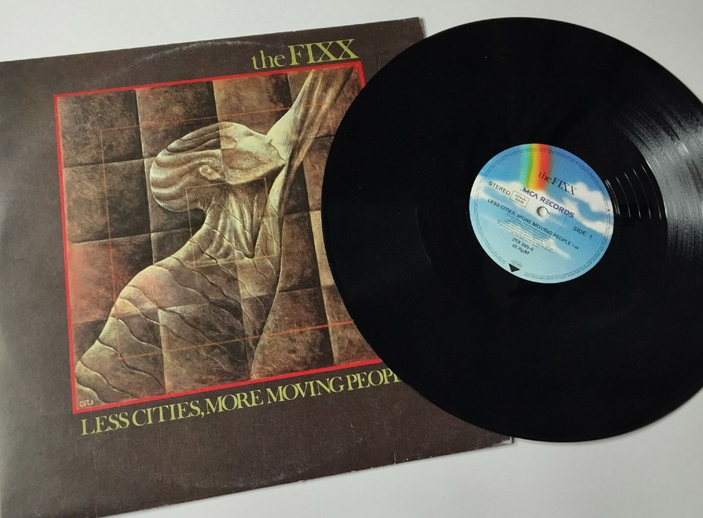 Винтажная виниловая пластинка LP The Fixx Less Cities More Moving People (Germany 1984) 45 RPM Maxi Single