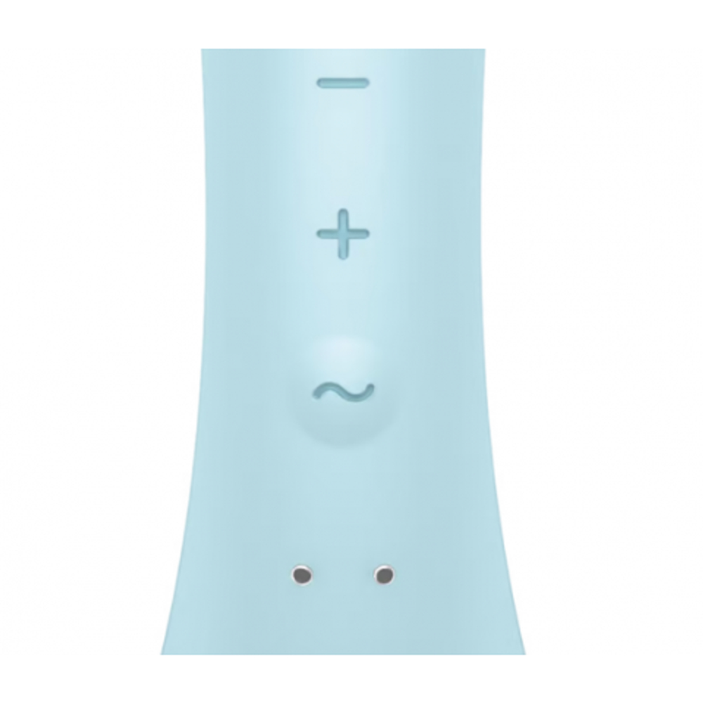 Вибратор-кролик Satisfyer Triple Oh светло-голубой