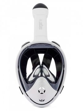 Маска полнолицевая Sargan Планета океан 2.0 белый/черный