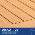 Стол деревянный обеденный Tagliamento Liam, натуральный