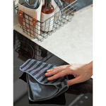 Набор салфеток двухсторонних для сильных загрязнений cozy clean, 30х30 см, темно-серые, 2 шт.