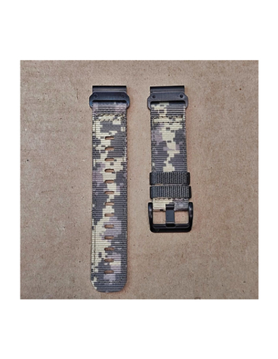 Ремешок тактический Tactix 22 мм. для Garmin нейлоновый быстросъемный на застежке (Камуфляж)
