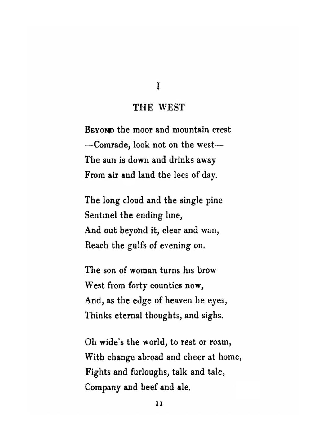 Last poems | Housman A. E.