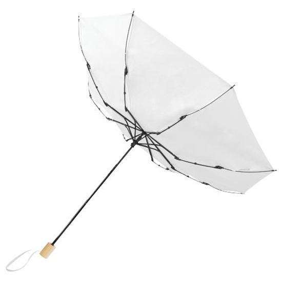 Birgit, складной ветроустойчивой зонт диаметром 21 дюйм из переработанного ПЭТ