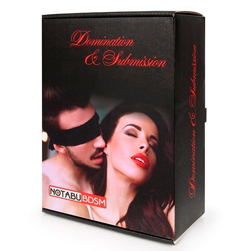 Пикантный красный набор БДСМ Bior Toys Notabu NTB-80331