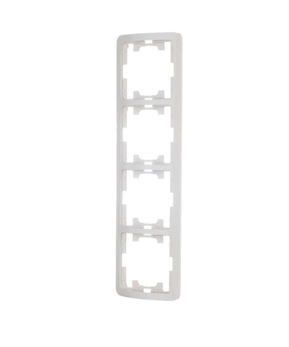 Рамка 2-я горизонтальная Makel Mimoza белая 22012