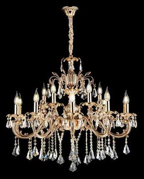 1002/10+5A FGD+BK (1) Люстра Veneto Luce (NW)