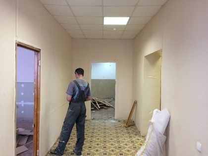 На Поленова 27 в Заокском начаты строительные работы