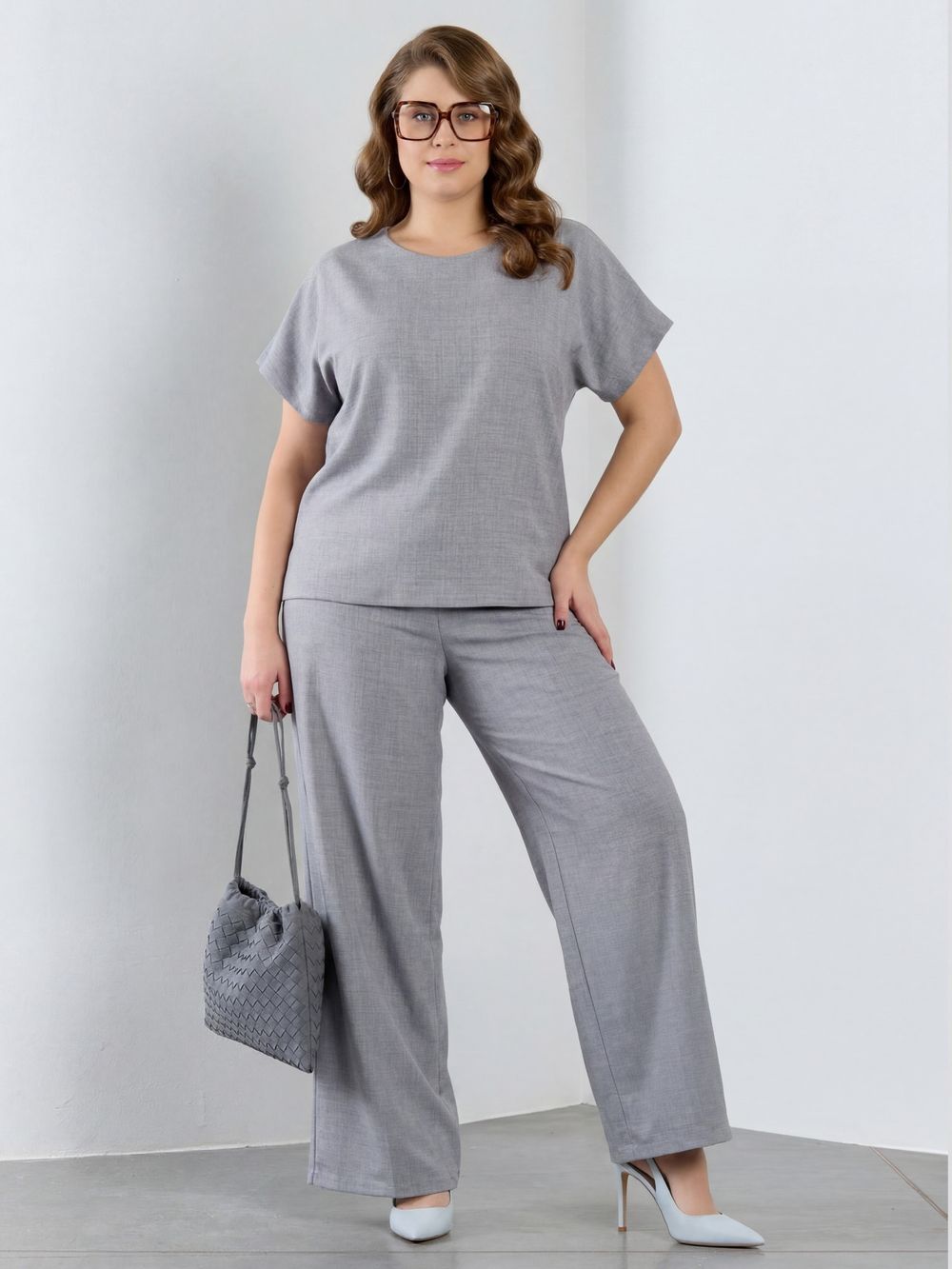 Брюки Женский каприз-2 Виотекс СЕРЫЙ