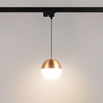 Однофазный трековый светильник 11W 3000K 035942 золотой LGD-EMISFERO-TRACK-HANG-2TR-R150-11W Warm3000 Arlight