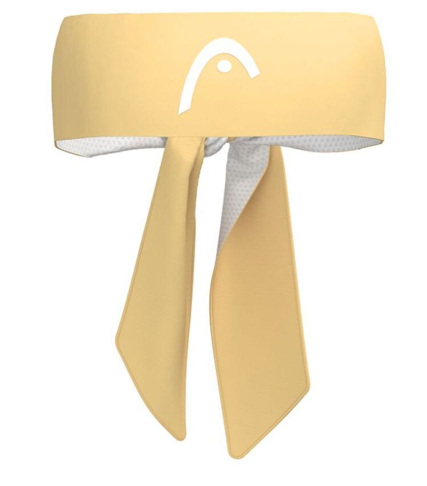 Теннисная бандана Head Bandana - apricot/white