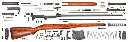 Автоматическая винтовка Токарева АВТ-40 (СВТ-40) СХП