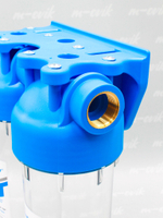 Аквабрайт 10" SL 3/4", Двойной магистральный фильтр (АБФ-2 3/4)