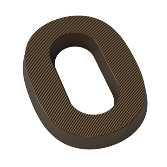 942 | Форма для шоколадных изделий &quot;0&quot; (275*135 мм)