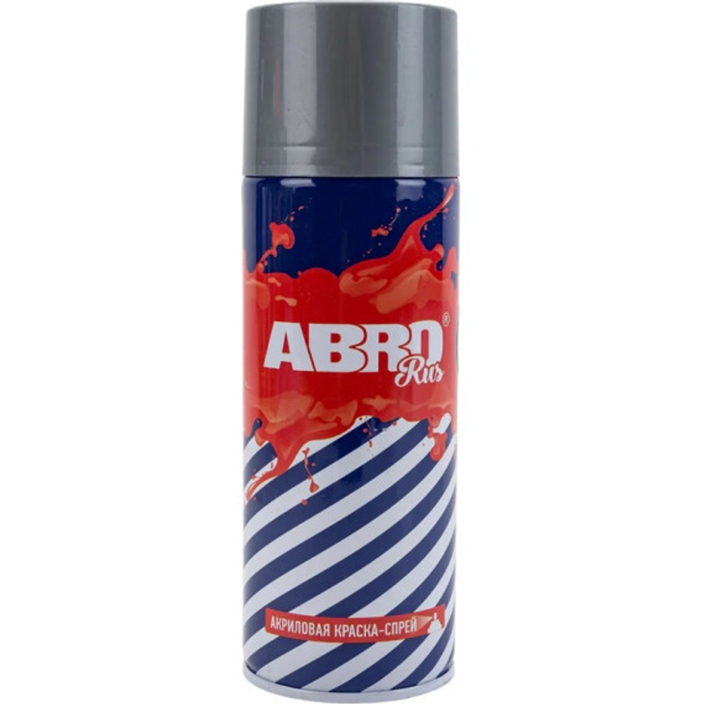 Краска-спрей акриловая № 36 алюминиевая 400 мл ABRO SPO-036-R