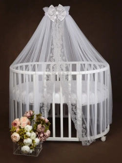 Балдахин с кружевом "Версаль"