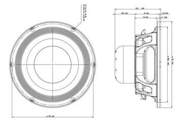 EighteenSound 8NW650/8 неодимовый динамик, диаметр 8 дюймов, 300Вт