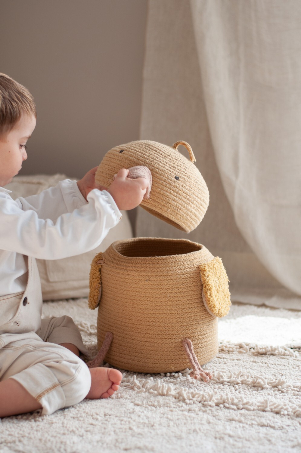 Корзина Lorena Canals Charlie The Chicken (25 x 30Ø см)