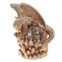 GAEM Фигурка декоративная в стекл.шаре "Дракон", D 5 см, L12,5 W12 H16 см, 2в.