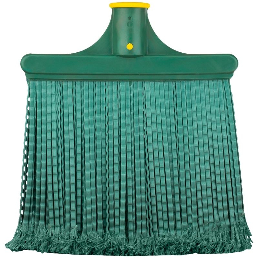 Метла "Vega", для улицы, плоская веерная 26х16.5 см, деревянный черенк 120 см