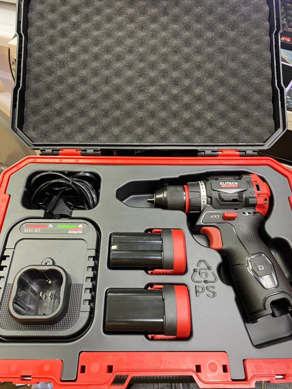 Дрель-шуруповерт Elitech CD 16L2