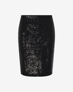 Юбка миди из пайеток