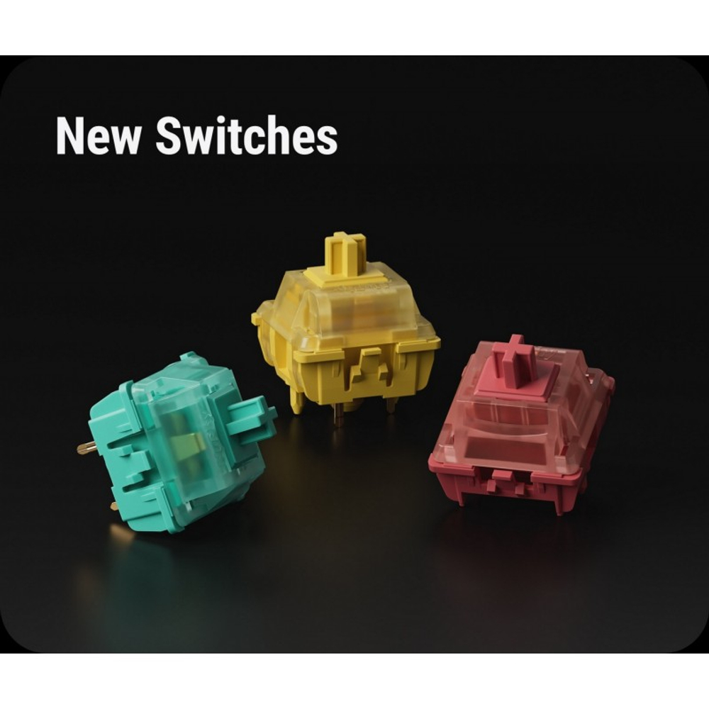 Беспроводная механическая клавиатура QMK Nuphy Halo75 V2 Ionic White, RGB, Hot Swap, Raspberry Switch (Halo75v2-IW-34)