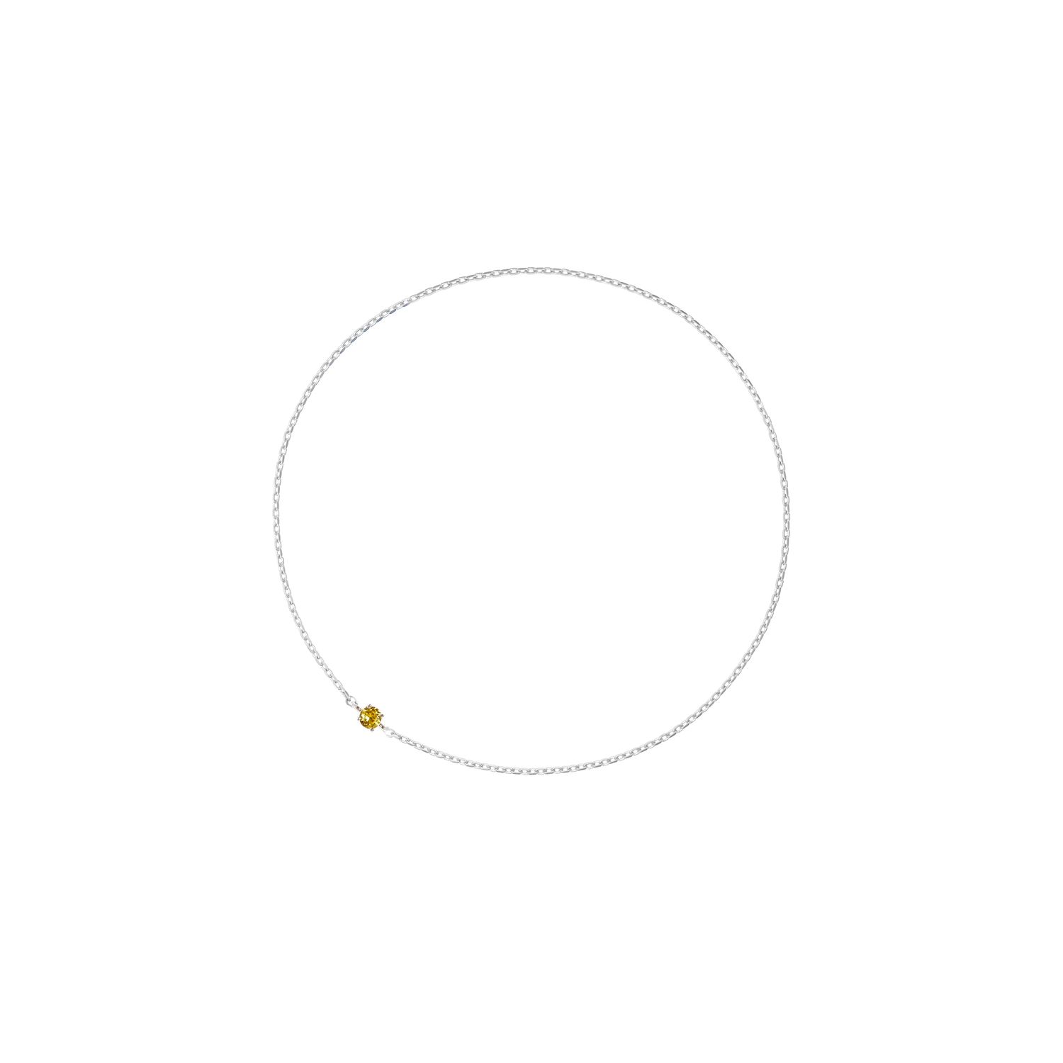 Вечный Браслет VLV Forever Bracelet – Sapphire Yellow White